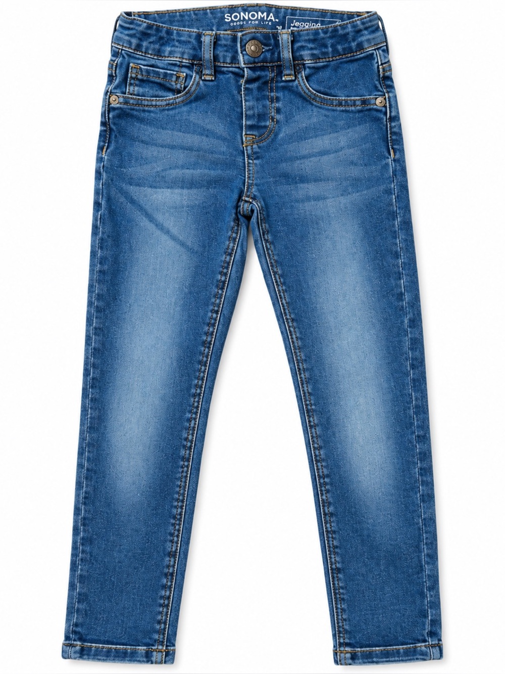 Sonoma Goods For Life Girls Size 6 Jegging Jeans Medium Wash Stretch Denim